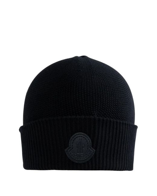 Berretto di Moncler in Black da Uomo