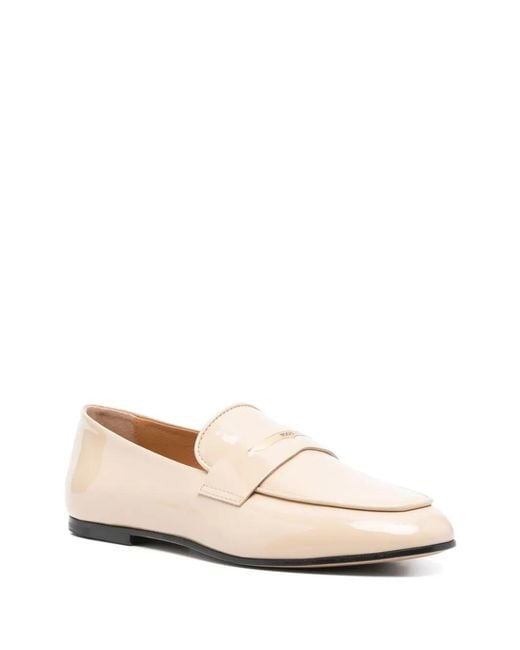 Tod's Natural Flat Shoes
