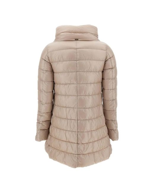 Herno Natural Amelia Quilted Down Coat