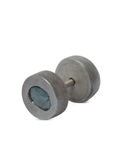 Parts Of 4 Gray Mini Ohrstecker