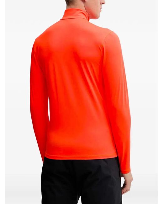 Bogner Fire + Ice Red Pascal Base Layer for men