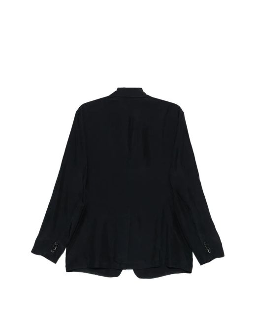 Barena Black Button Jacket for men