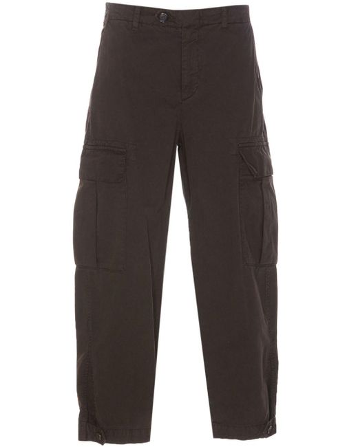 Pinko Gray Sonata Cargo Trousers