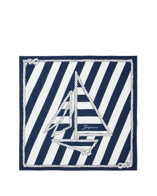 Sciarpa Bateau Corde di Jacquemus in Blue