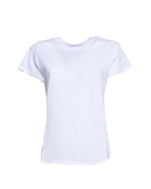 ..,merci White Short-Sleeves T-Shirt