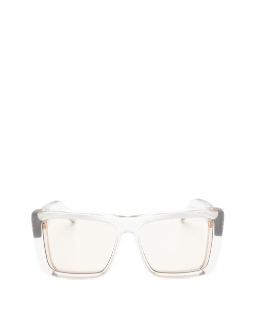 Saint Laurent Natural Howl Square-Frame Sunglasses