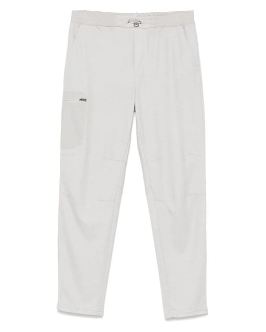 Sease White Tapered Trousers for men
