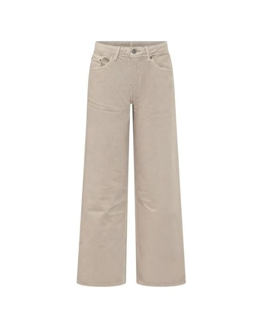 Levi's Natural Low Loose Wide-Leg Jeans