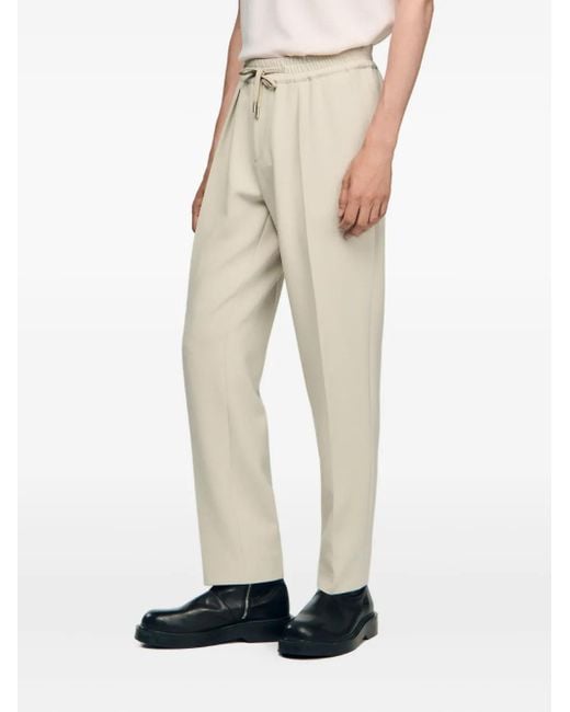 メンズ Sandro ドローストリング パンツ Natural