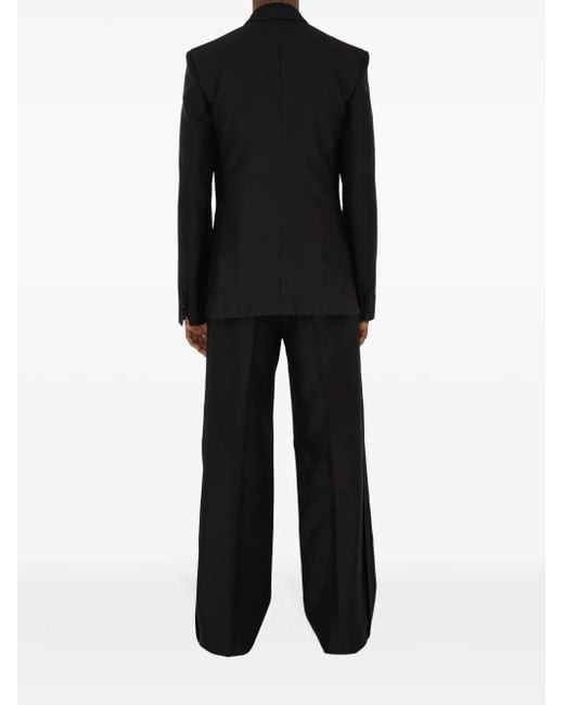 Burberry Black Wool-Blend Blazer for men