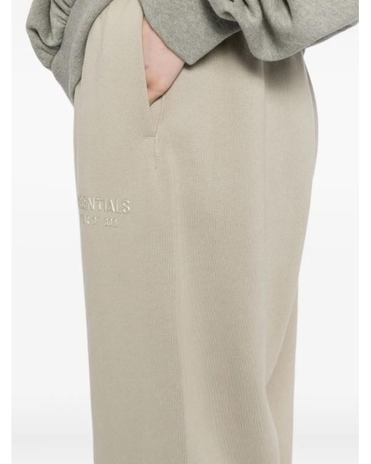 Fear Of God Natural Logo-Embossed Trousers