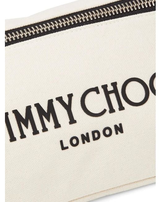 Jimmy Choo Finsley Gürteltasche Mit Logo in White für Herren