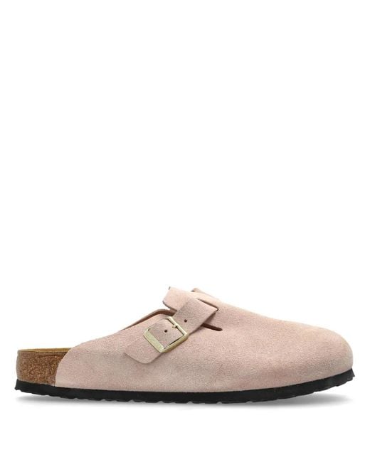 Birkenstock Pink Boston Slippers for men
