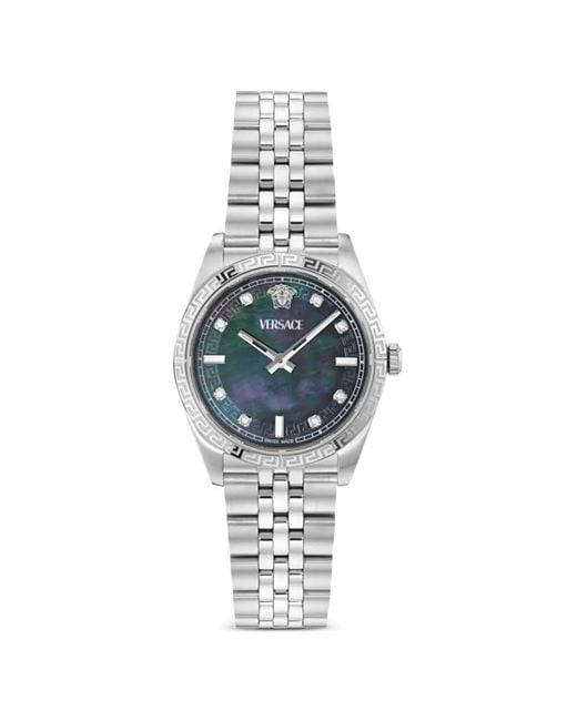 Versace Blue Millenyium Greca 32Mm Watch