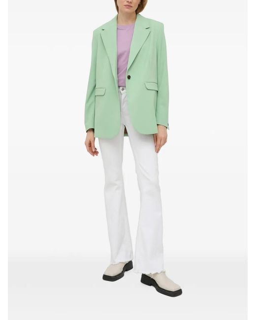 Samsøe & Samsøe Green Buttoned Blazer