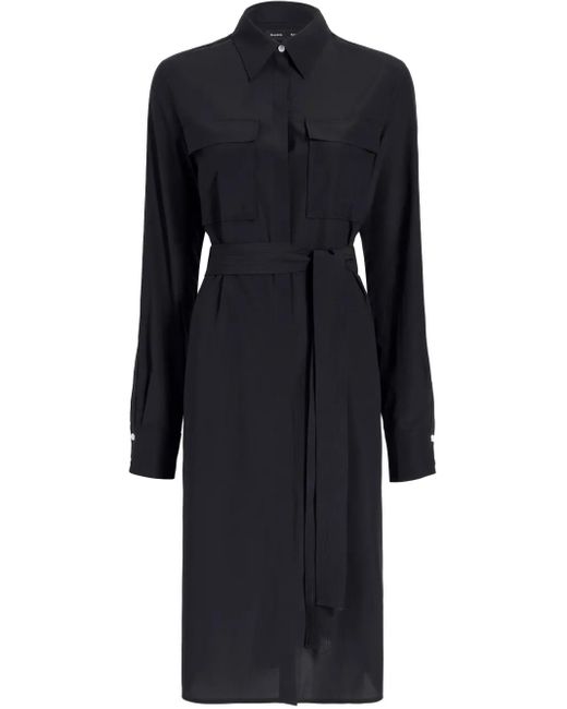 Proenza Schouler Black Mckenna Midi Dress