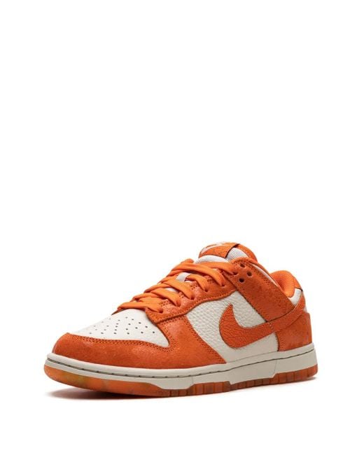 Nike Orange Dunk Low "Total" Sneakers