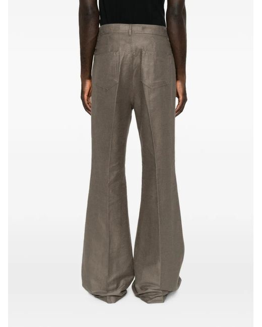 Rick Owens Flared Broek in het Gray voor heren