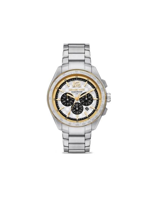 Michael Kors White Accelerator 2.0 44Mm for men