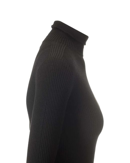Sportmax Black Wool Sweater