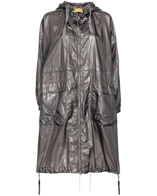 Parajumpers Gray Olga Rain Coat