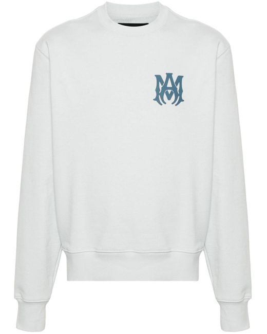 Amiri Katoenen Sweater Met Logoprint in het White voor heren