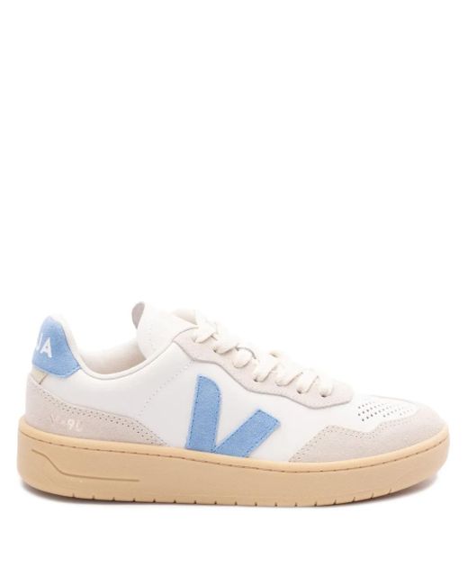 Veja White Leather Sneakers