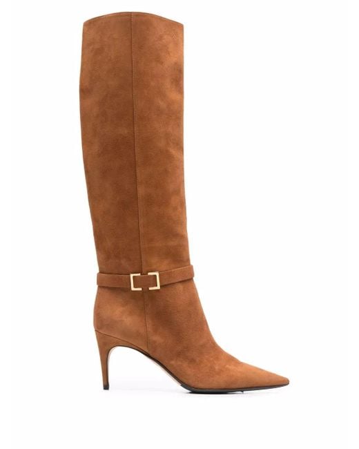 Sergio Rossi Brown Sr Mini Prince Suede Boots