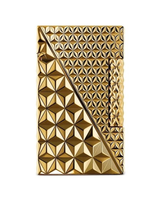 S T Dupont Metallic Line 2 Double Fire X Lighter