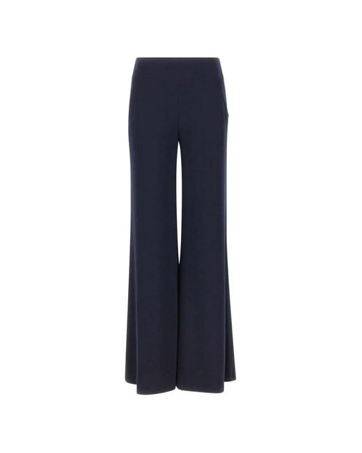 Joseph Ribkoff Blue Elasticated-Waist Trousers