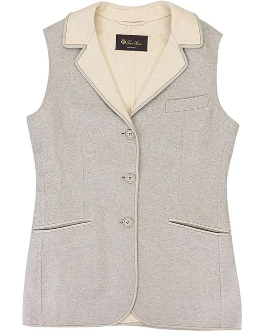 Loro Piana Gray Jools Waistcoat