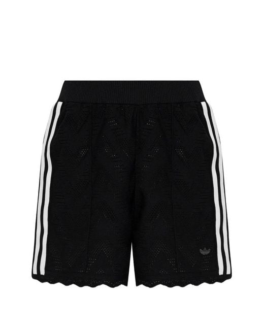 Adidas Black Firebird Loose Shorts