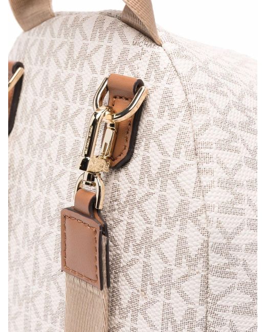 mk monogram backpack