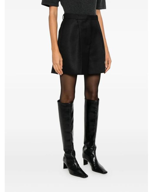 Herskind Black Pleated Shorts