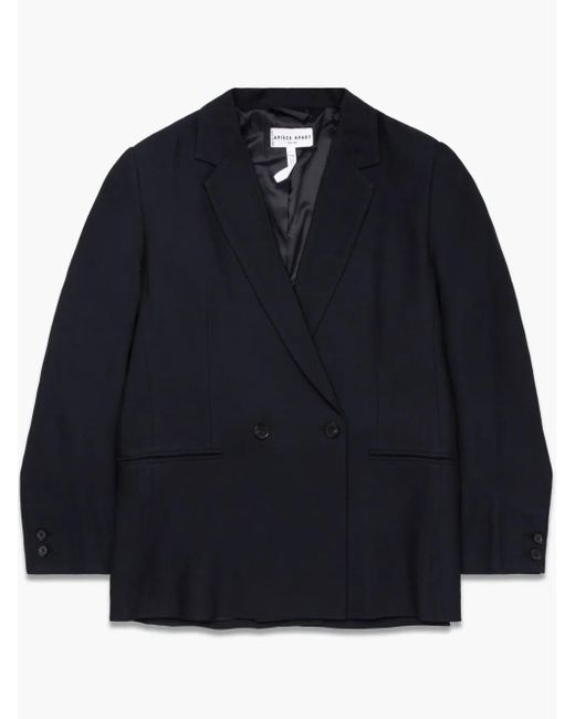 Apiece Apart Blue Elsa Blazer