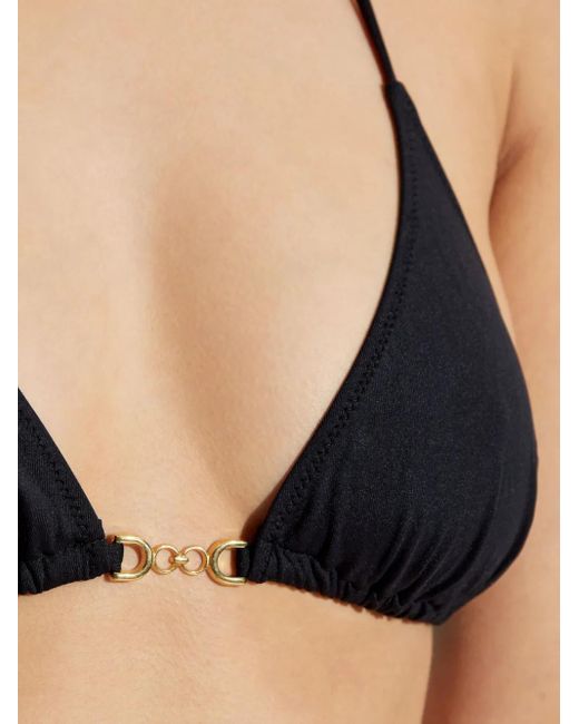 Melissa Odabash Black Monza Bikini Top