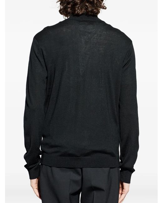 Emporio Armani Black Cardigans for men