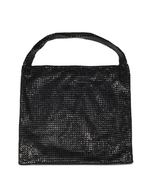 Bolso shopper Pixel Rabanne de color Black