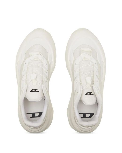 DIESEL White D-Cage Runner Sneakers for men