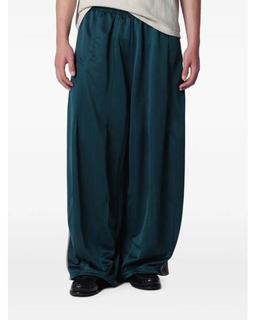 Needles Blue H.D. Side-Stripe Track Pants for men