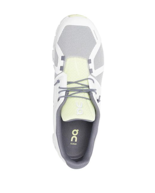 On Shoes White Cloud 5 Low-Top Sneakers for men
