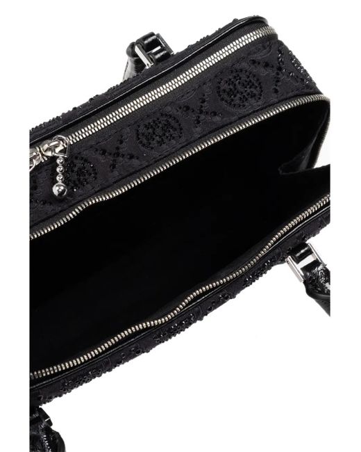 Tory Burch Black Kleine T Monogram Schultertasche