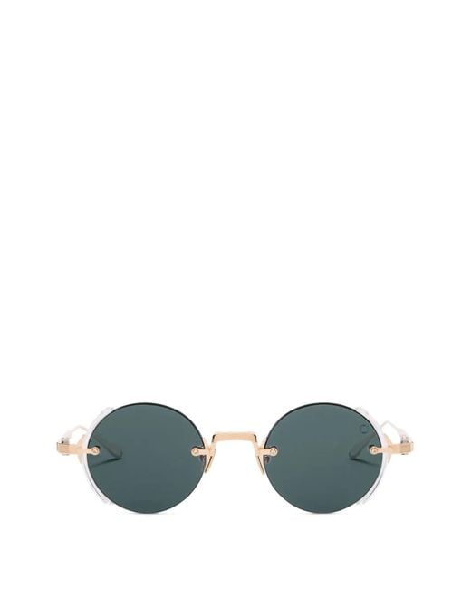 Akoni Blue Lunettes De Vue Jupiter À Monture Ronde