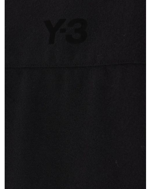 Y-3 Blue Flannel Shirt Jacket for men