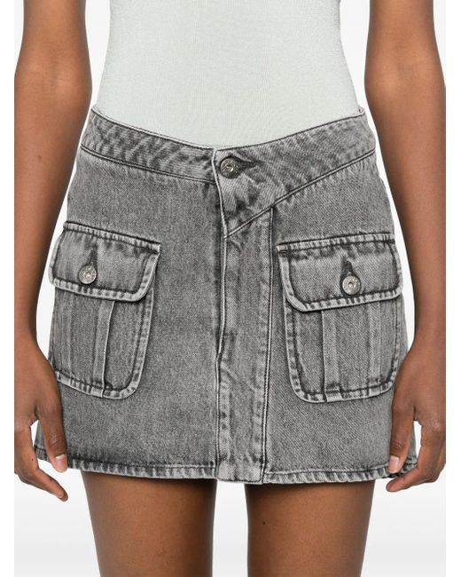 J.W. Anderson Midi-Rok Met Zak in het Gray