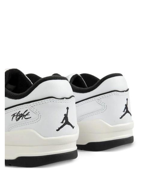 Nike White Flight Court Sneakers for men