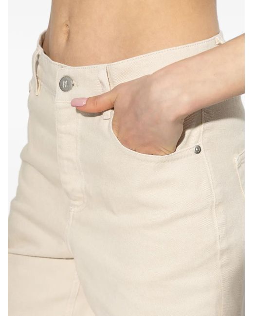 By Malene Birger Natural Houston Flared Denim Jeans