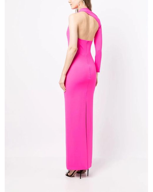 Solace London Pink Saren Maxi Dress
