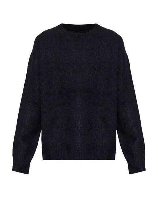 AllSaints Blue Coby Crew-Neck Sweater for men
