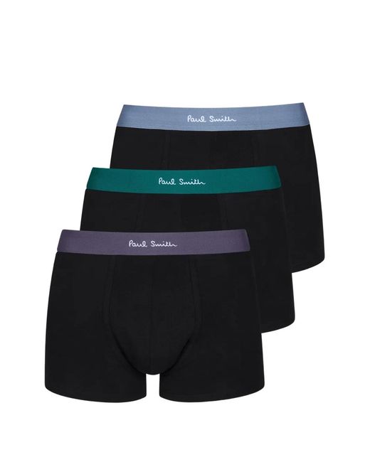 Paul Smith Black Lot De Trois Boxers À Taille À Logo for men